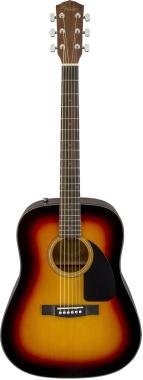 Fender cd60 v3 brown sunburst chitarra  acustica