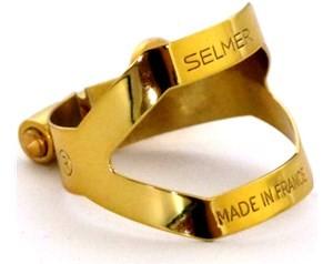 Selmer legatura dorata per sax tenore