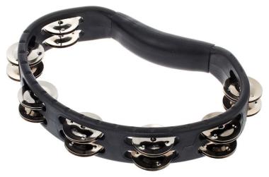 Meinl htmt1bk black cembalo in abs con sonagli