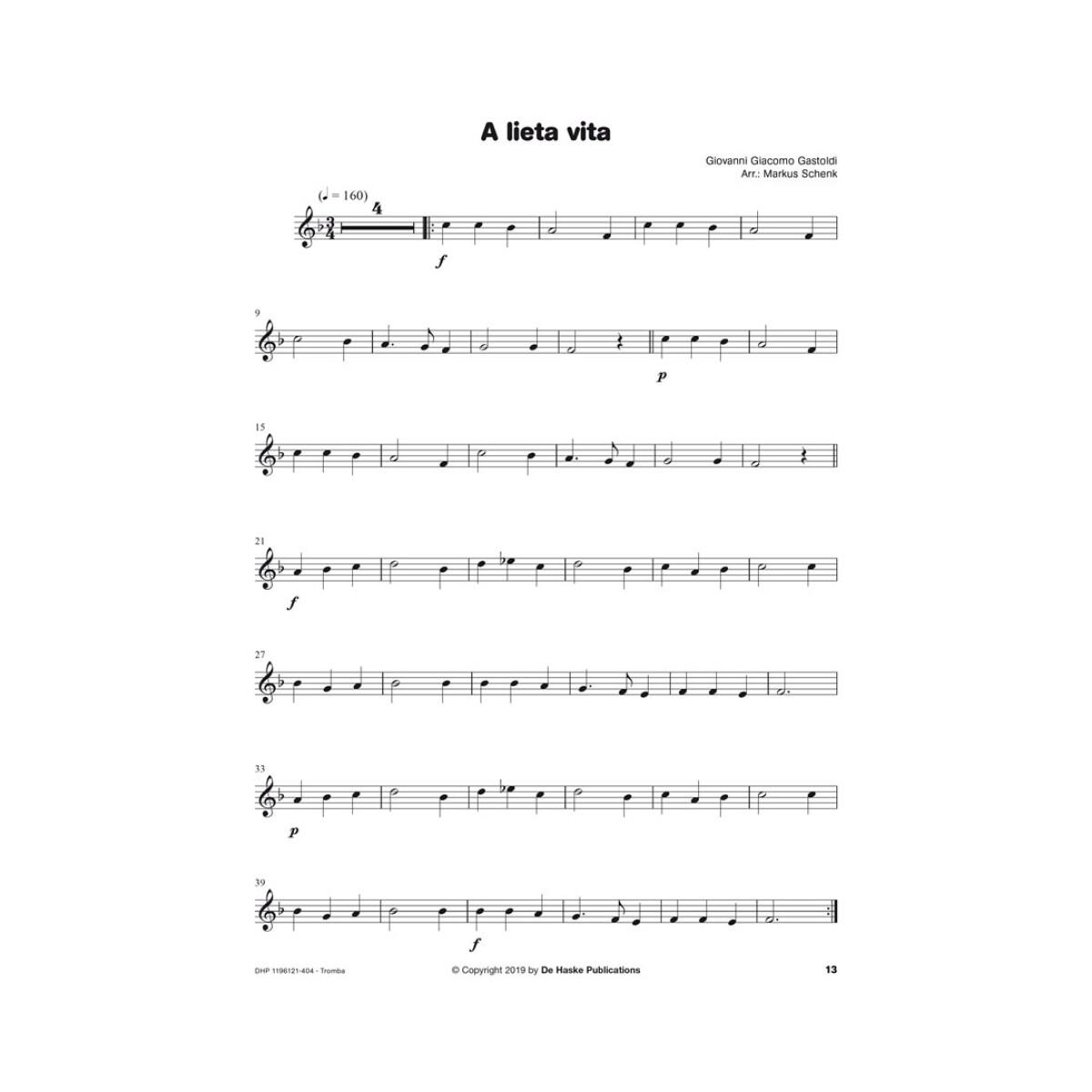 Ascolta,leggi e suona - incontra i classici per tromba e pianoforte