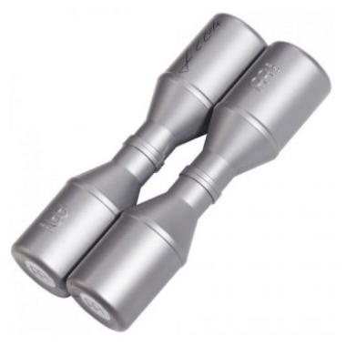 MEINL SH45GR Artist Series Shaker Luis Conte, Stadium, Grey