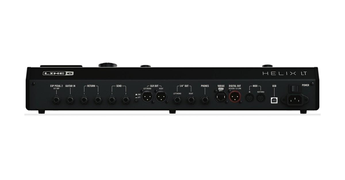 Line 6 helix lt pedaliera multieffetto per chitarra