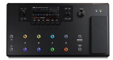 Line 6 helix lt pedaliera multieffetto per chitarra