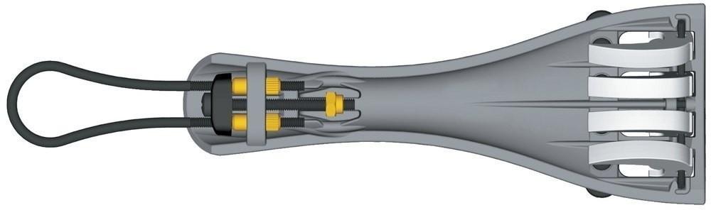 Wittner multi system cordiera per violino 4/4 con tiracantini