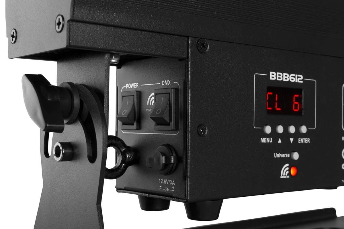 BEAMZ BBB612 LED Bar 6x12W 6in1 WDMX IRC