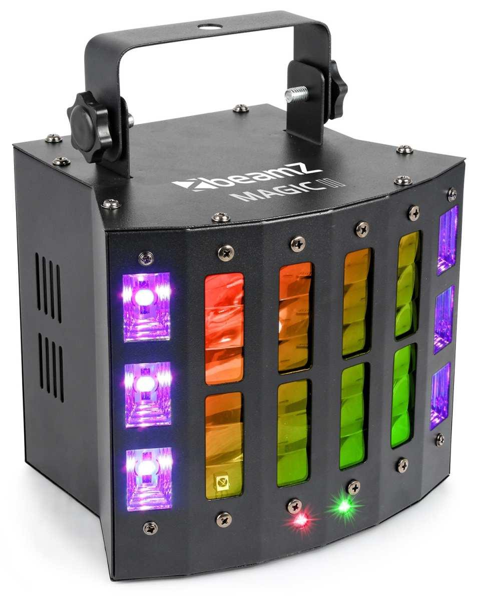 BEAMZ Magic2 9x3W 6x2in1 Laser Strobe DMX