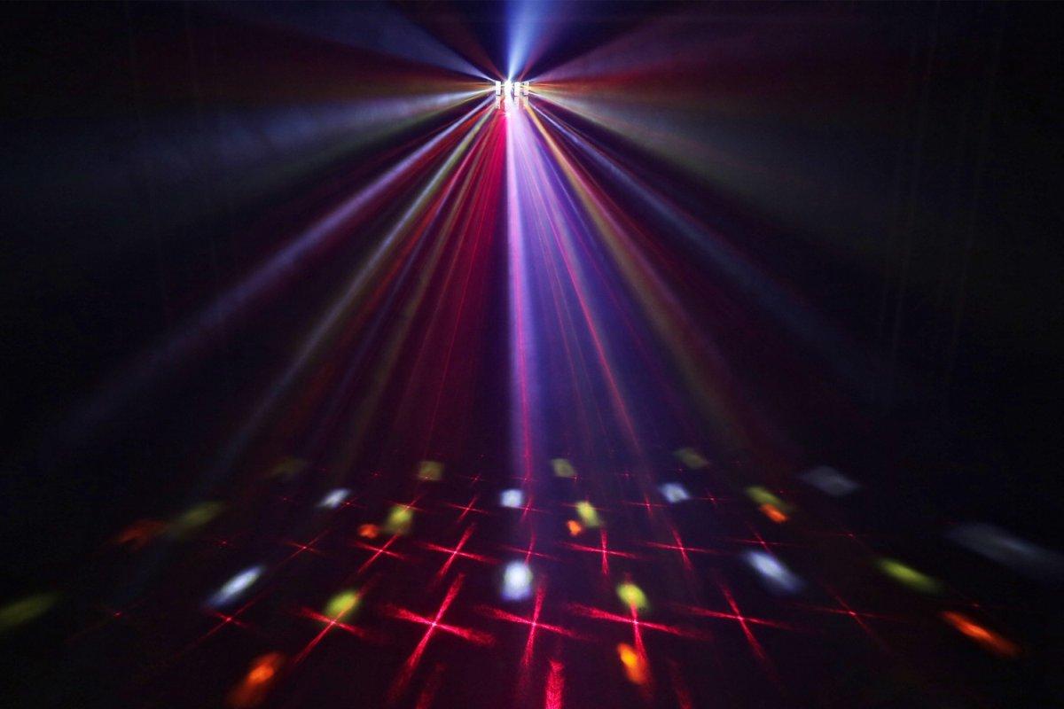 BEAMZ Magic2 9x3W 6x2in1 Laser Strobe DMX