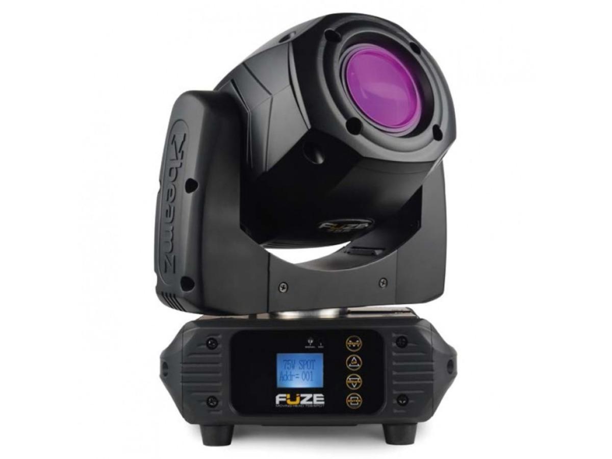 BEAMZ Fuze75S Spot 75W LED Mov.Head DMX