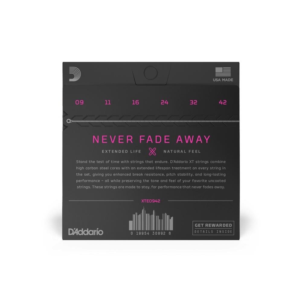 D'addario xte0942 set corde chitarra elettrica