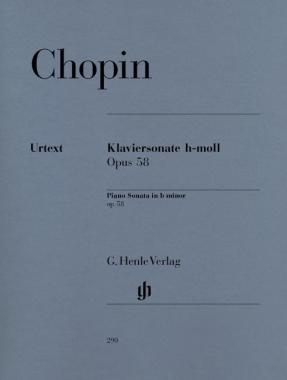 CHOPIN KLAVIERSONATE H MOLL OP.58 PIANO SONATA IN Bb 14<br />