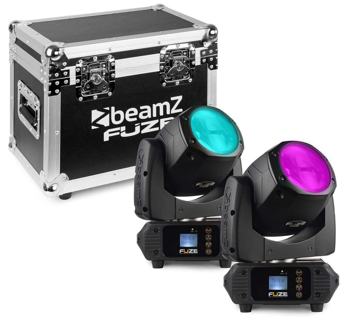 BEAMZ Fuze75B Beam 2pcs in FC 75WLED Mov.