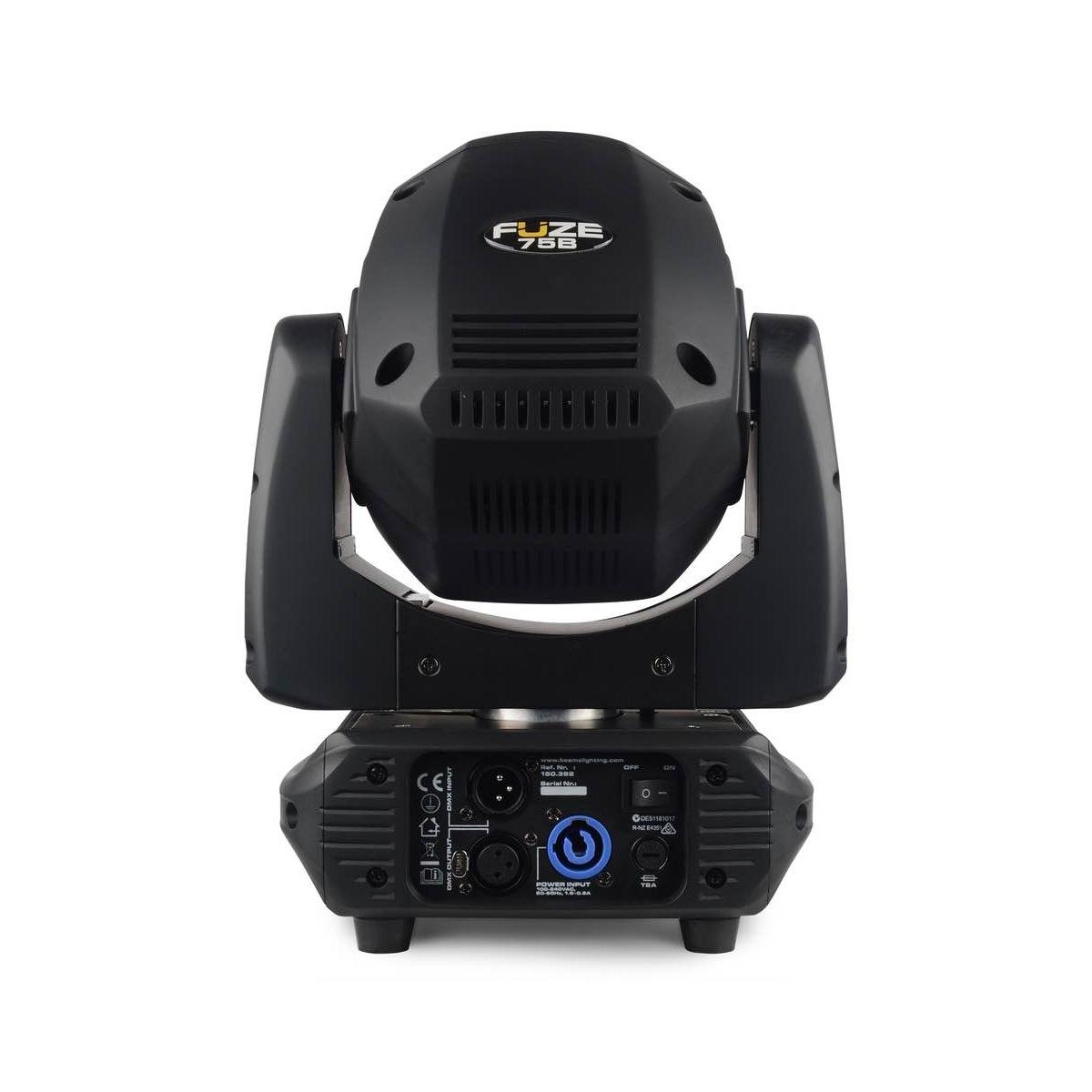 BEAMZ Fuze75B Beam 2pcs in FC 75WLED Mov.