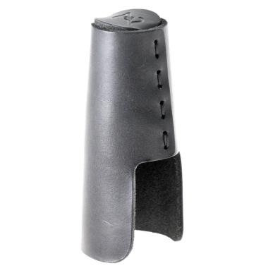 ZAC LIGATURE ZB41 COPRIBOCCHINO NERO IN CUOIO PER CLARINETTO IN Bb E SAX ALTO