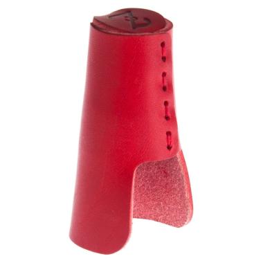 ZAC LIGATURE ZB16 COPRIBOCCHINO ROSSO IN CUOIO PER CLARINETTO PICCOLO IN Eb E SAX SOPRANO