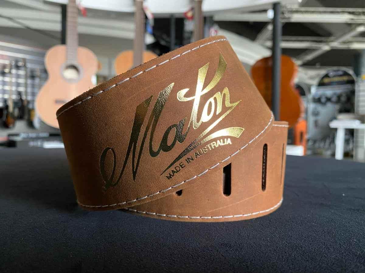 Maton tracolla marrone per chitarra