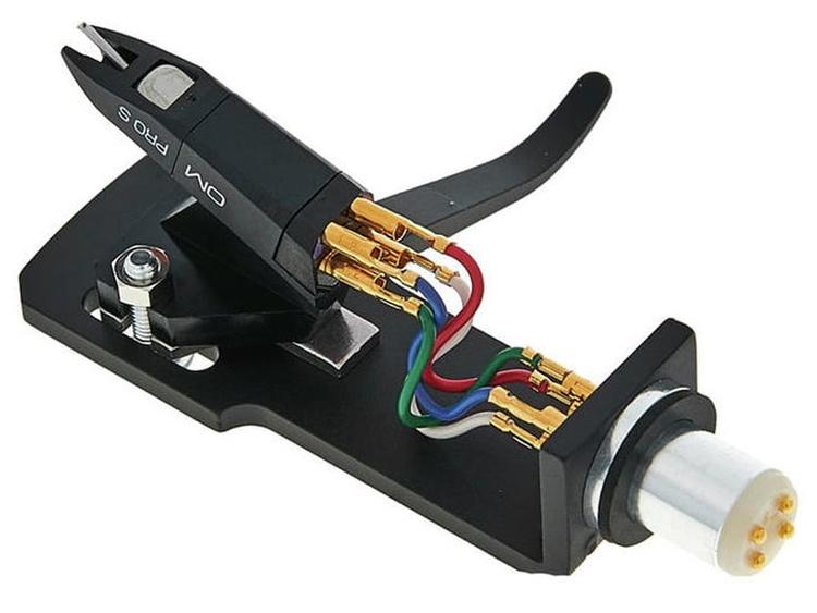 Ortofon om pro s on sh4 black headshell