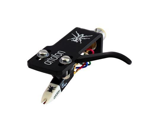 Ortofon om q.bert on sh4 black headshell