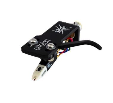 Ortofon om q.bert on sh4 black headshell