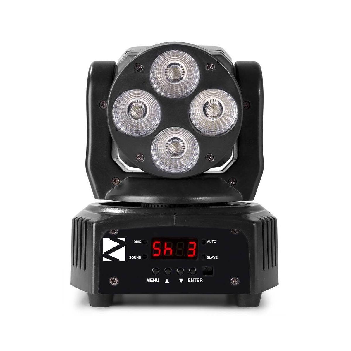 BEAMZ MHL36 Set 2xWash 4x9W 3in1 incl bag