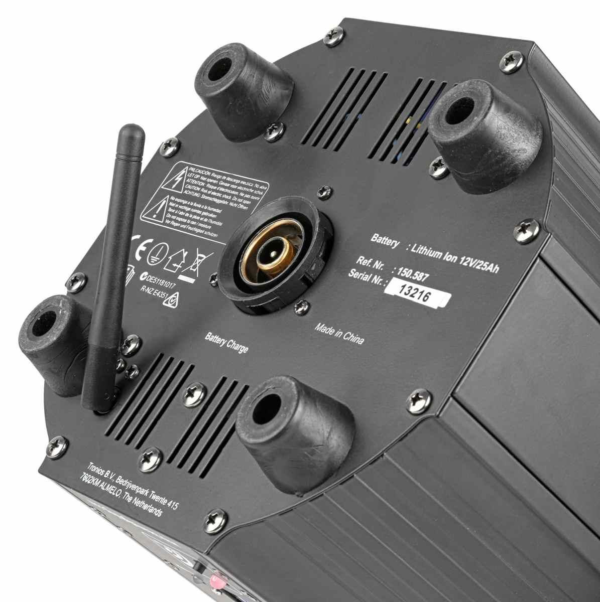 BEAMZ BBP60 Uplight Set 6pc.9x12W 6in1 FC