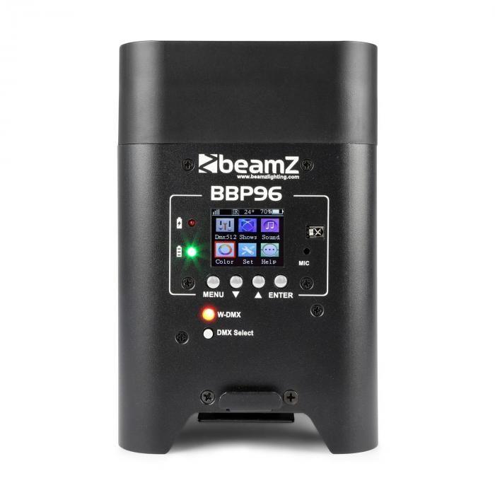 BEAMZ BBP96 Uplight 6x12W 6in1 WDMX IRC
