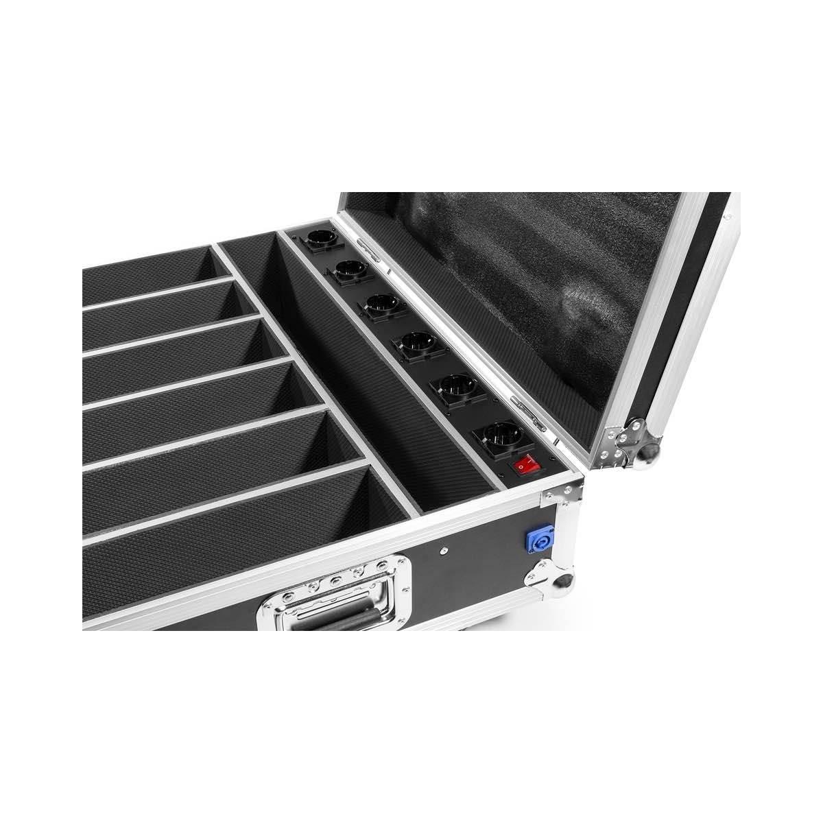 BEAMZ FCC12 FlightCase for 6x BBB612 Char