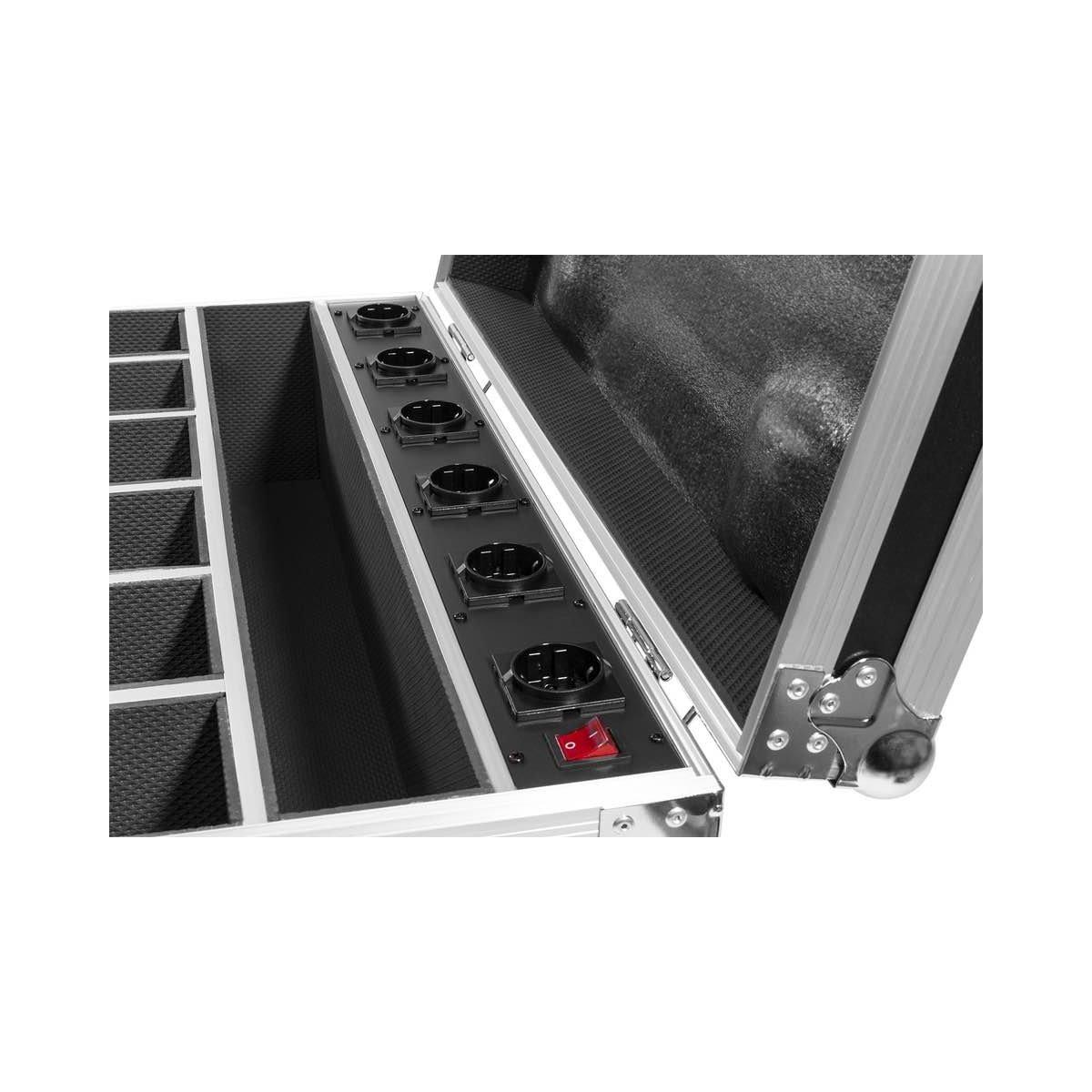 BEAMZ FCC12 FlightCase for 6x BBB612 Char