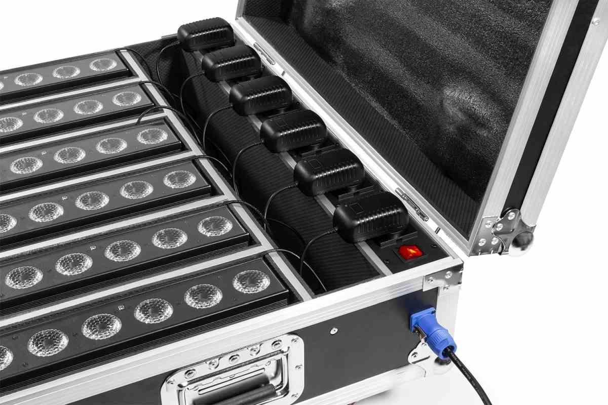 BEAMZ FCC12 FlightCase for 6x BBB612 Char
