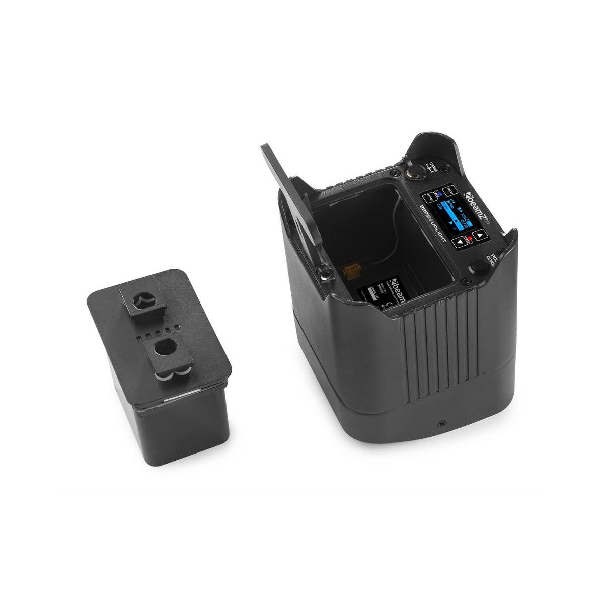 BEAMZ BBP54 FARO PAR A BATTERIA 4x12W 6-in-1 RGBAW-UV LED