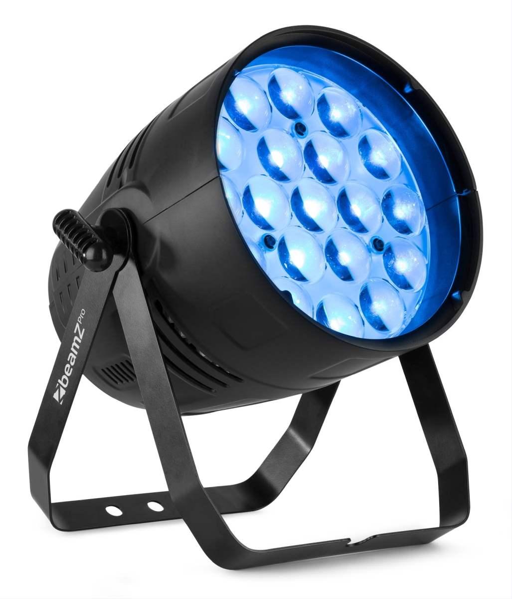 BEAMZ BAC550Z ProPar Alu Zoom 19x15W RGBW