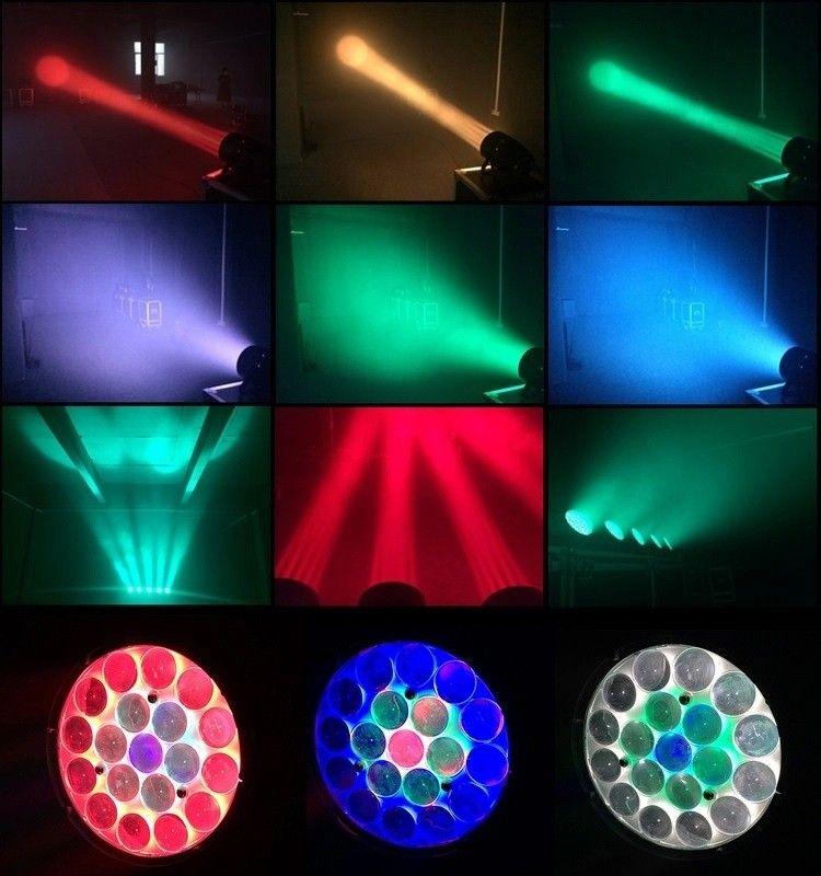 BEAMZ BAC550Z ProPar Alu Zoom 19x15W RGBW