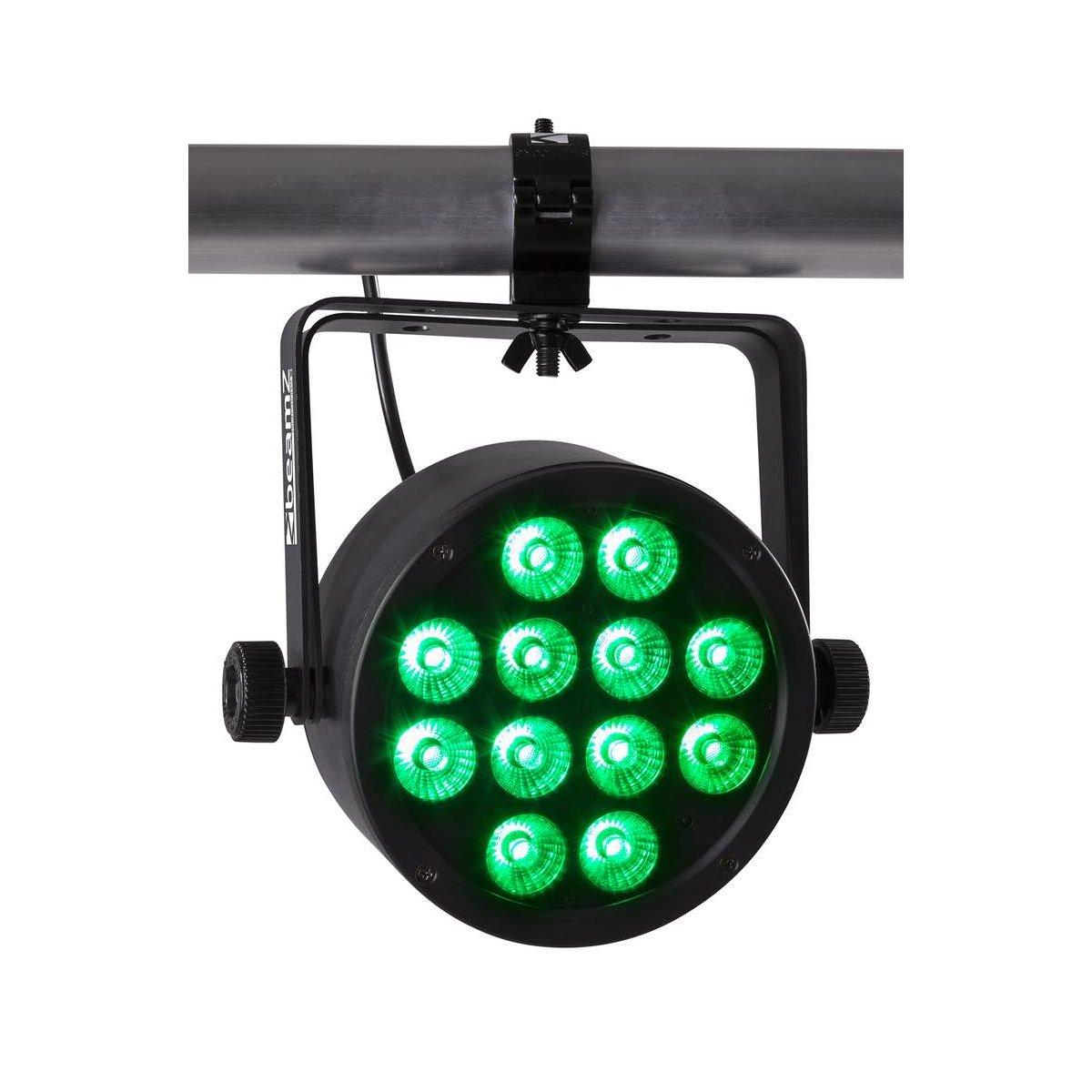 BEAMZ BAC304 ProPar Alu 12 x 8W 4-1 RGBW