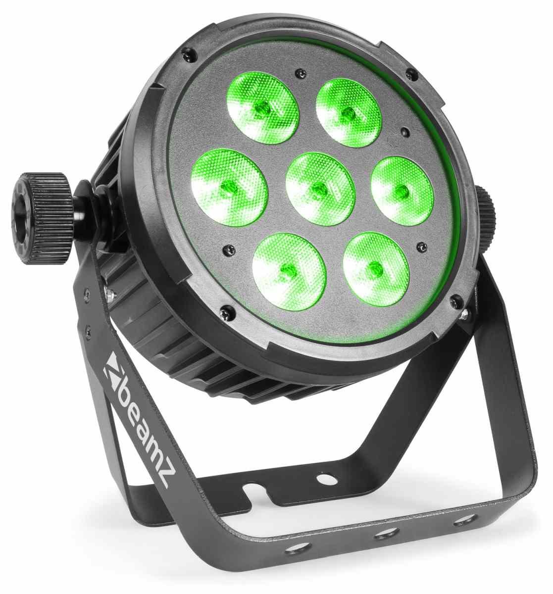 BEAMZ BT270 Flat Par 7x6W 4in1 DMX IRC