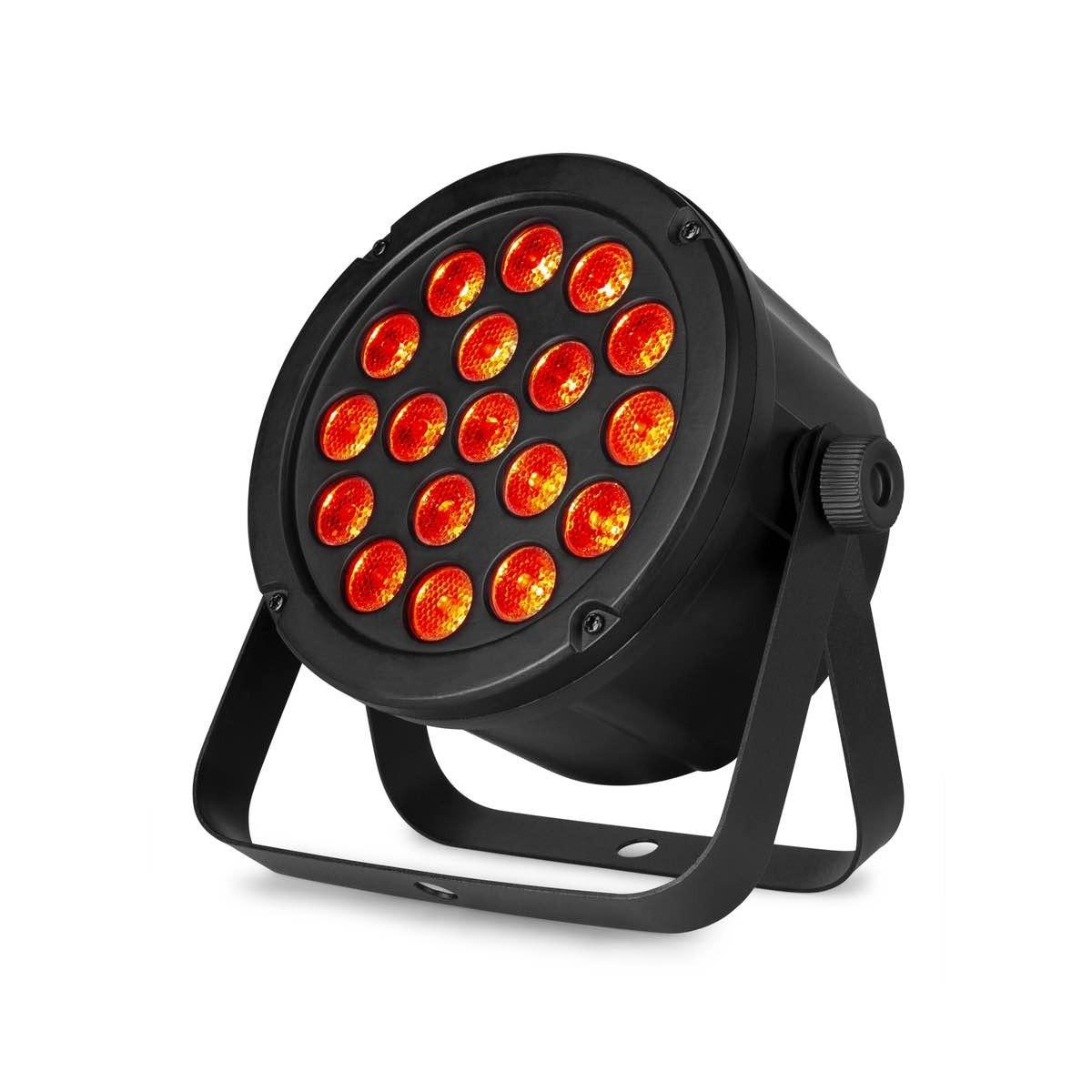 BEAMZ SlimPar45  18 x 3W 3in1 RGB DMX