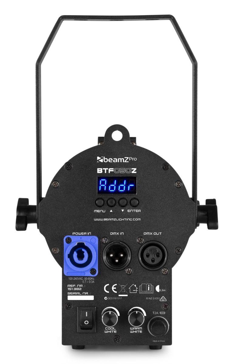 BEAMZ BTF050Z Mini Fresn.Zm, 50W WW+CW