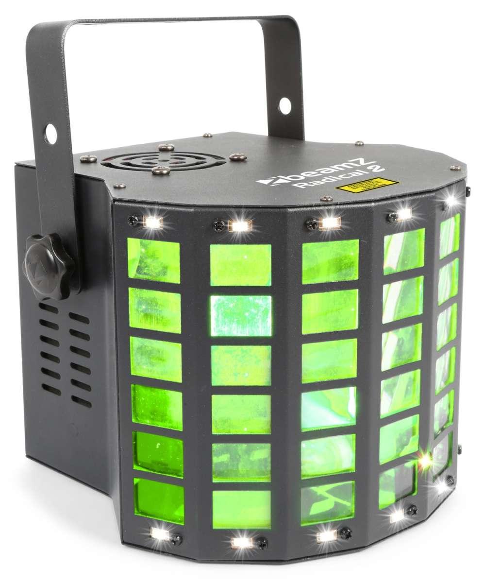 BEAMZ LED Radical II 4x3W RGBW, strobe