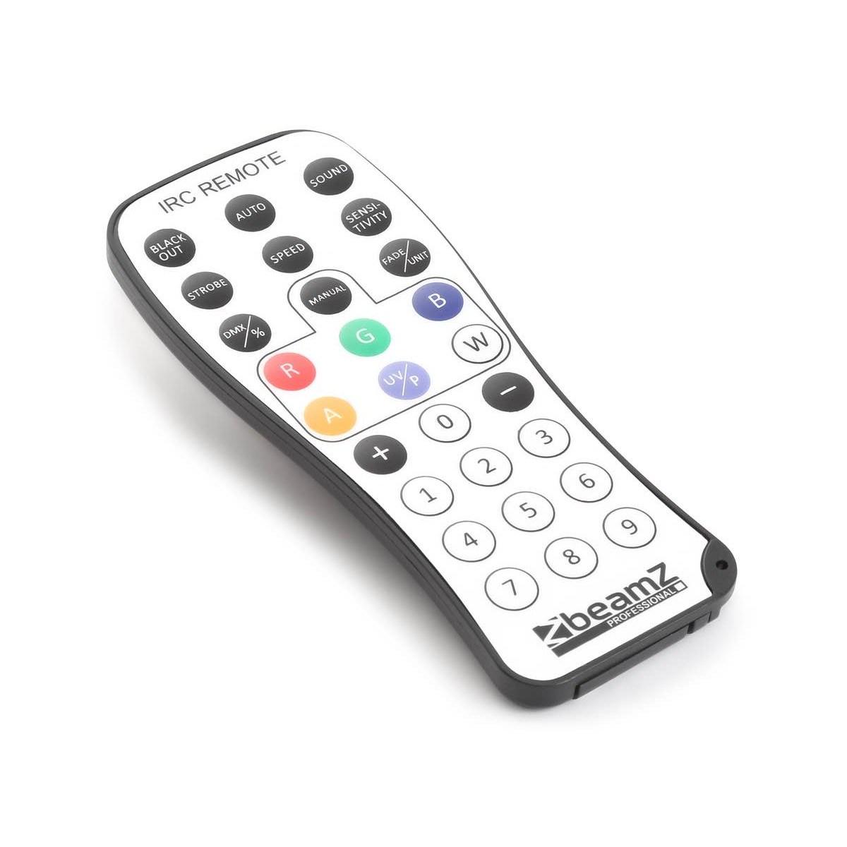 BEAMZ LED Radical II 4x3W RGBW, strobe