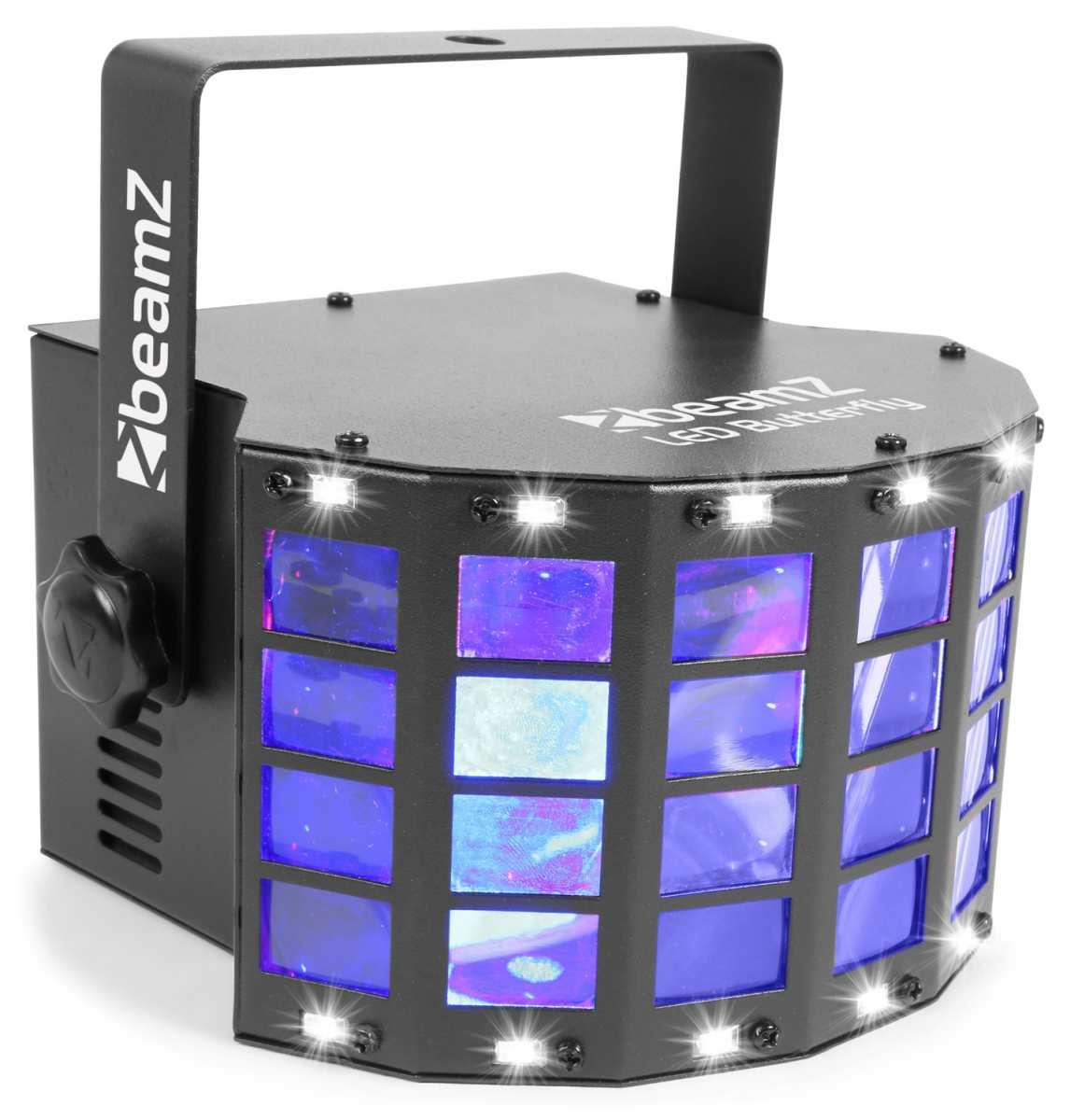 BEAMZ LED Butterfly 3x3W RGB, SMD Strobe