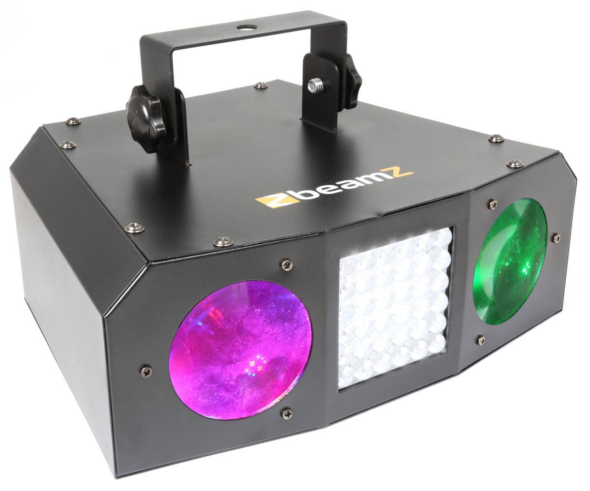 BEAMZ Uranus LED Double Moon + Strobe