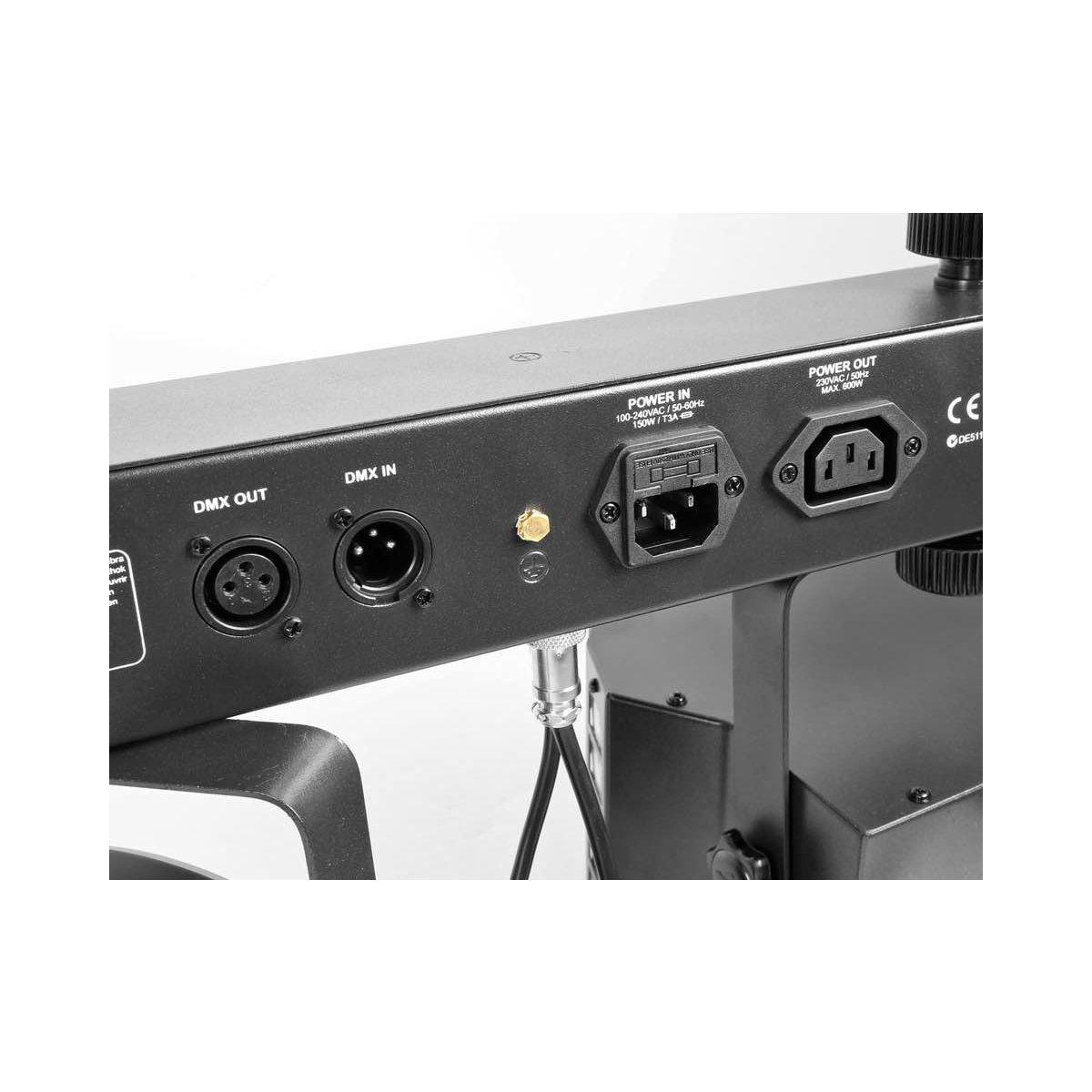 BEAMZ ShowBar 2 xPAR 6x6in 2xDerby, Laser