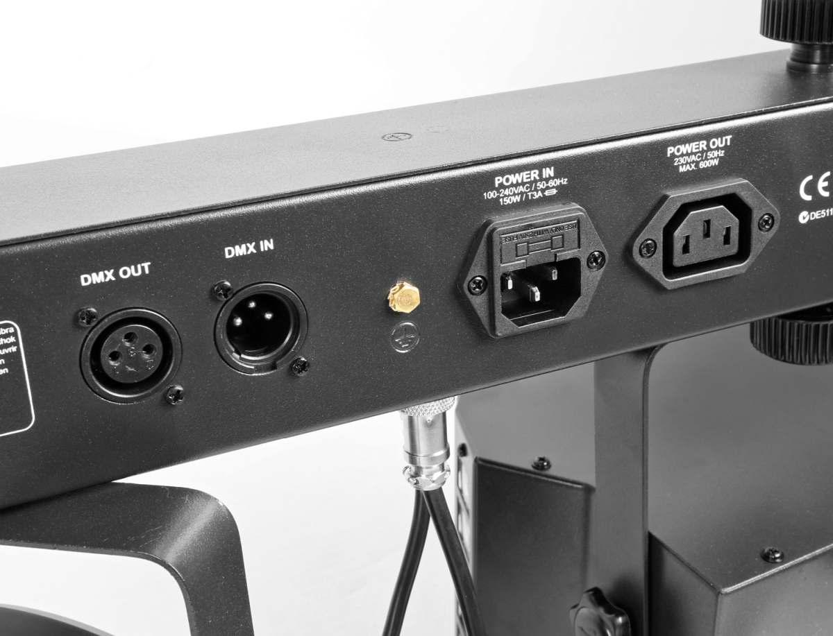 BEAMZ ShowBar 2 xPAR 6x6in 2xDerby, Laser