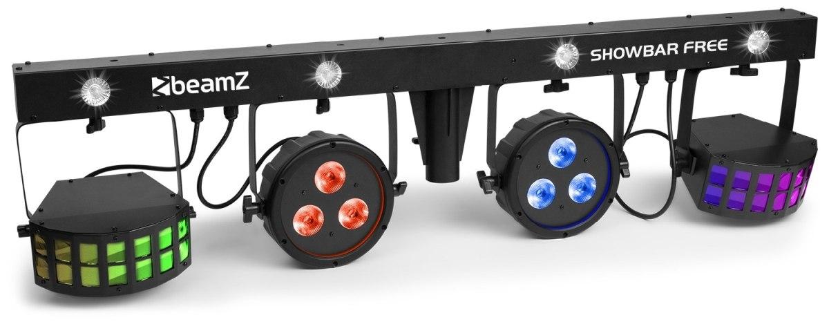 BEAMZ ShowBar FREE 2xPAR4x4in1 2xDerby