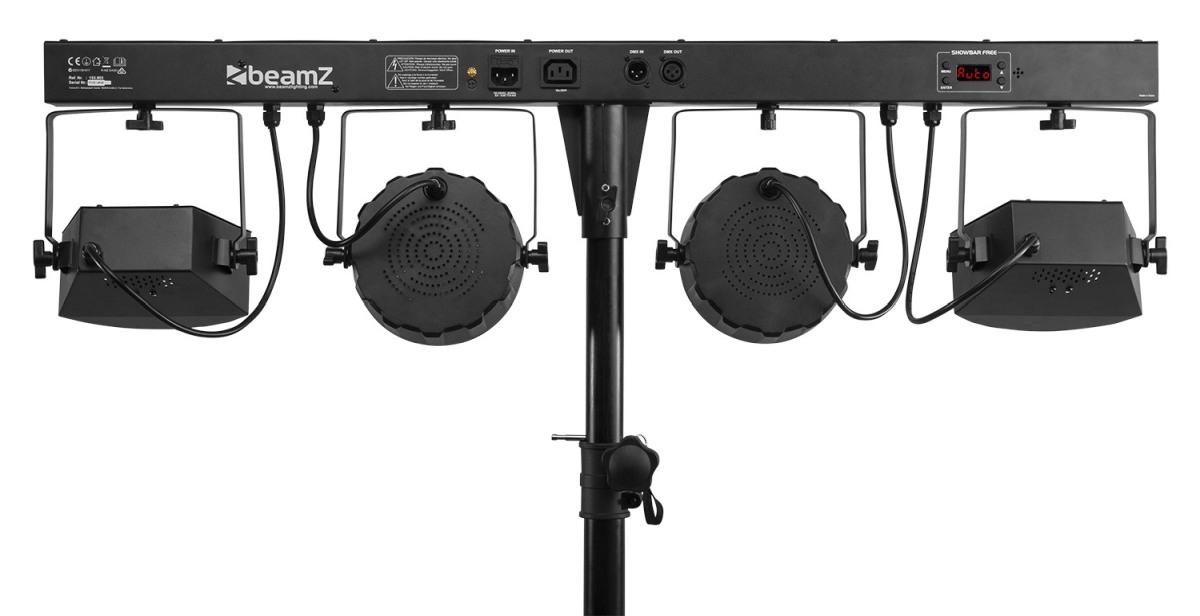 BEAMZ ShowBar FREE 2xPAR4x4in1 2xDerby