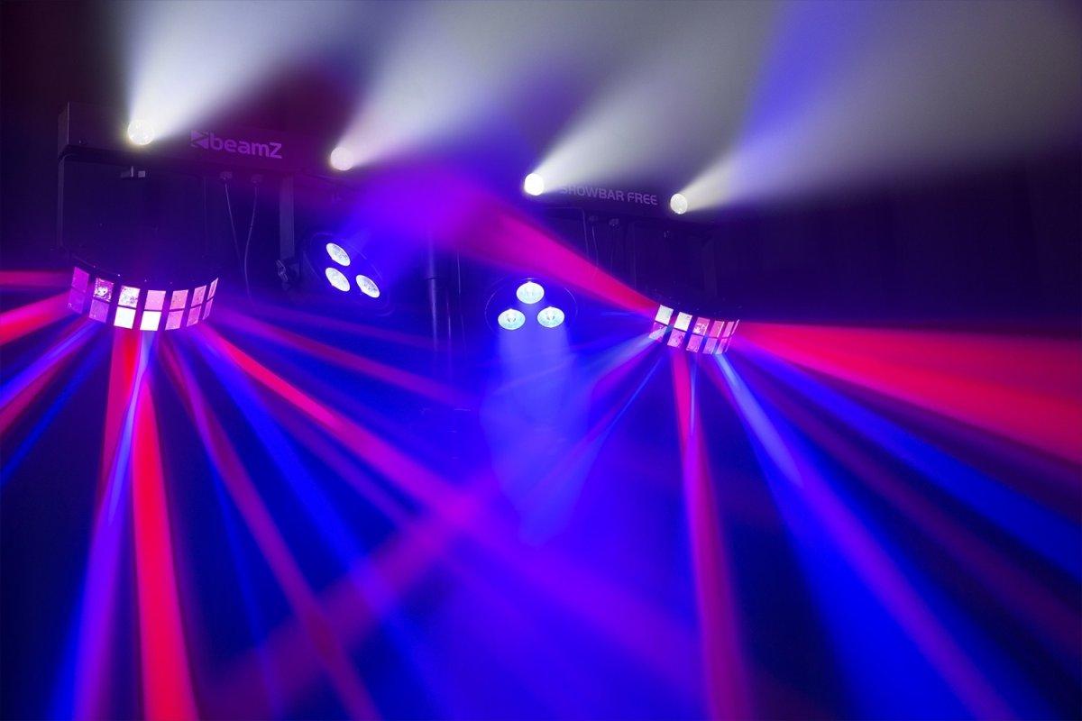 BEAMZ ShowBar FREE 2xPAR4x4in1 2xDerby