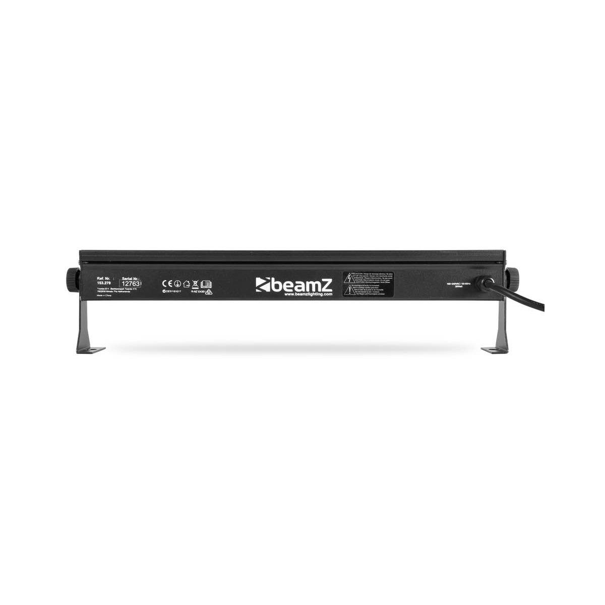 BEAMZ BUV83 LED bar 8x3W UV