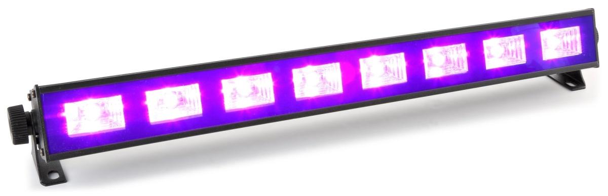 BEAMZ BUV83 LED bar 8x3W UV