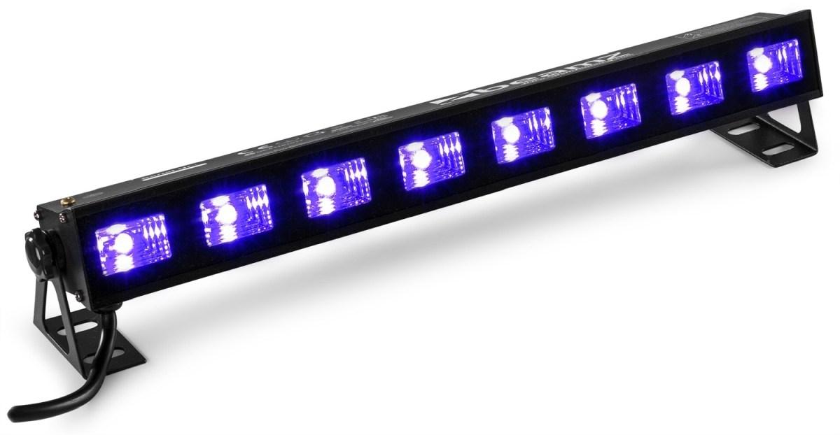 BEAMZ BUVW83 LED bar 8x3W UV/WW 2in1