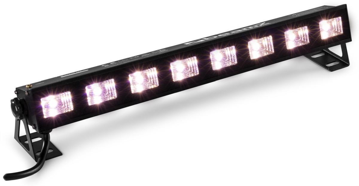 BEAMZ BUVW83 LED bar 8x3W UV/WW 2in1