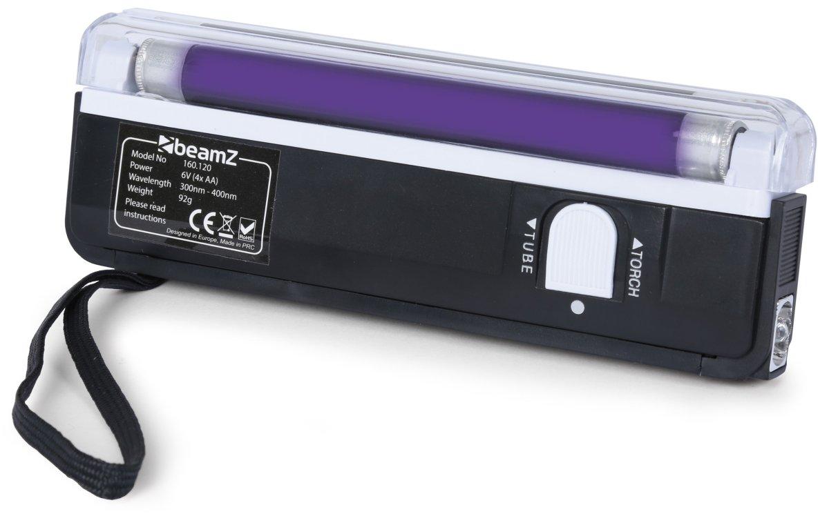 BEAMZ BUV15TL UV-Set 6 Inch Torch Black