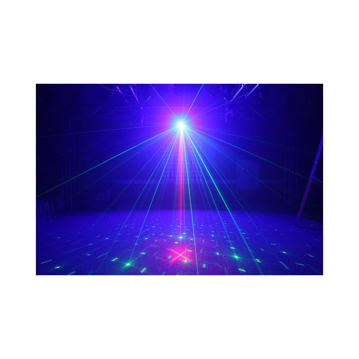 BEAMZ Surtur II Double Laser RG Gobo DMX